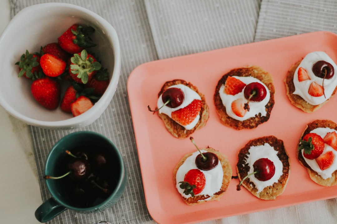 Photo dietetic desserts recipes